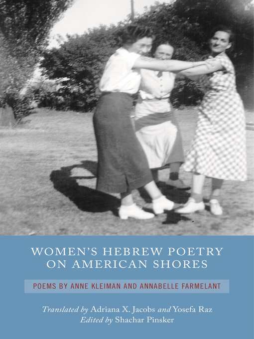 Title details for Women's Hebrew Poetry on American Shores by Shachar Pinsker - Available